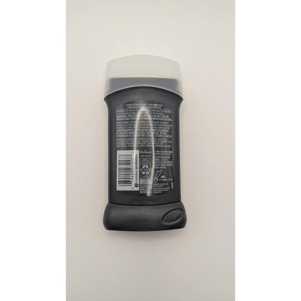 Dove Men+Care Extra Fresh Deodorant Stick Aluminum‎ Free 72H Odor Protection 3oz